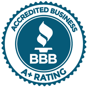 BBB Accredited Business A+ Rating