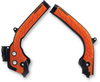 ACERBIS X Grip Frame Guards Orange Black