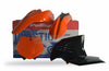 Polisport Plastic Fender Body Kit Set Orange Black