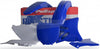 Polisport Plastic Fender Body Kit Set Blue White 
Yamaha YZ125 YZ250