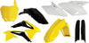 Acerbis Complete Plastic Fender Body Kit OE Yellow/Black/White