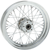 DS Chrome Front 40 Spoke Wheel  16x3.00