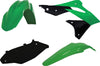 Acerbis Plastic Fender Body Kit Black Green